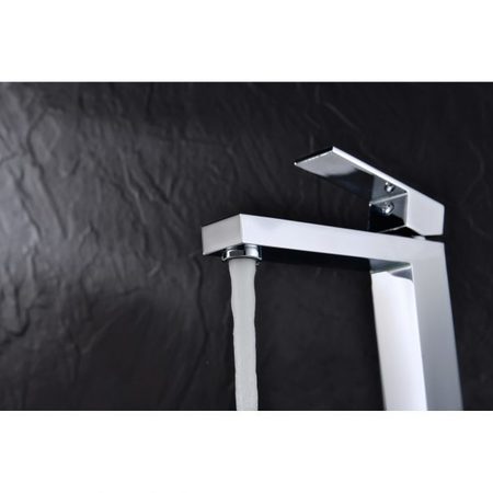 ANZZI Enti Single-Handle Vessel Bathroom Faucet, Polished Chrome L-AZ096